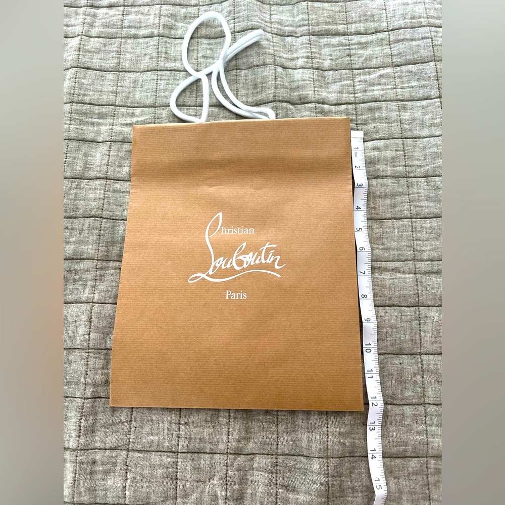 AUTHENTIC CHRISTIAN LOUBOUTIN shopping tote